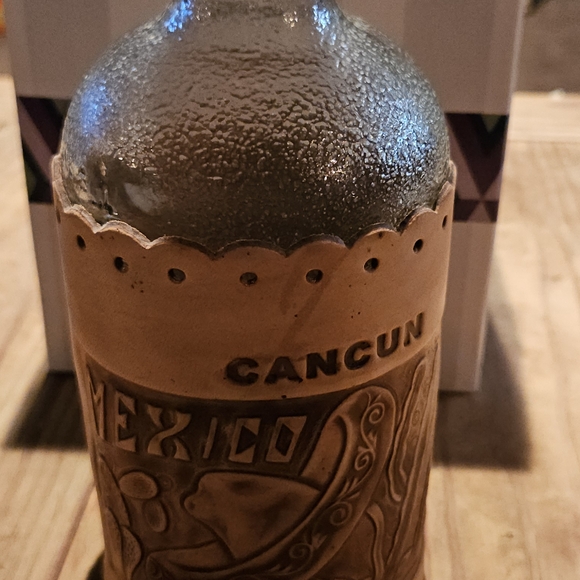 Decorative Cancun Mexico Bottle - Picture 1 of 3